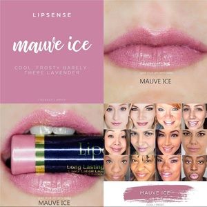 New, Sealed Mauve Ice Lipsense